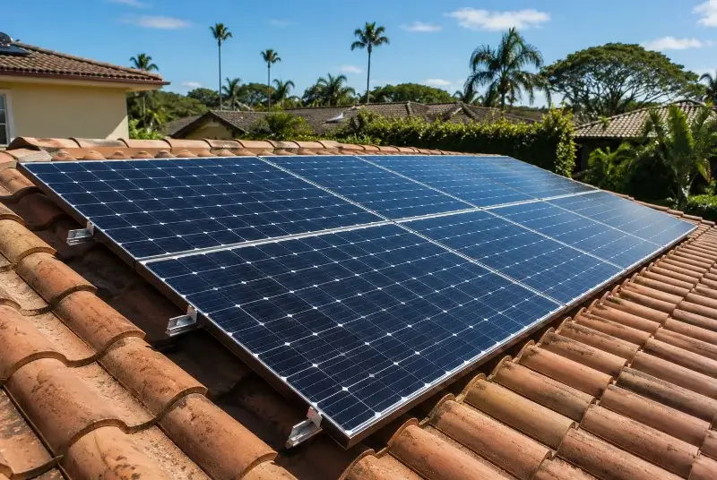 Installation de panneaux solaires à Torreilles
